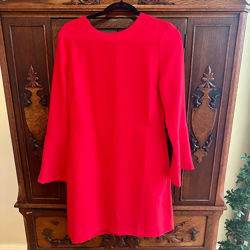 Banana Republic Long Bell Sleeve Shift Dress